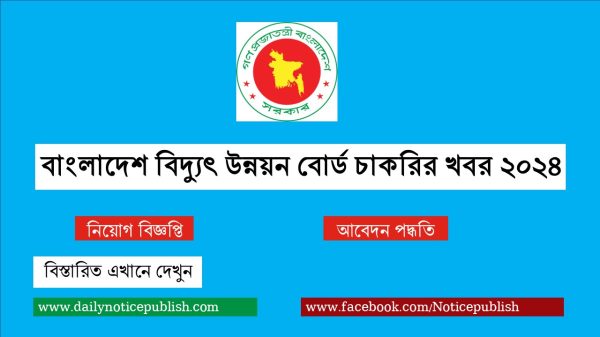 বাংলাদেশ বিদ্যুৎ উন্নয়ন বোর্ড চাকরির খবর ২০২৪ - PDB Job Circular 2024 - চলমান সরকারি চাকরির খবর ২০২৪ - Bangladesh Power Development Board Job Circular 2024 - bd jobs in bangladesh - BD Government Job Circular 2024